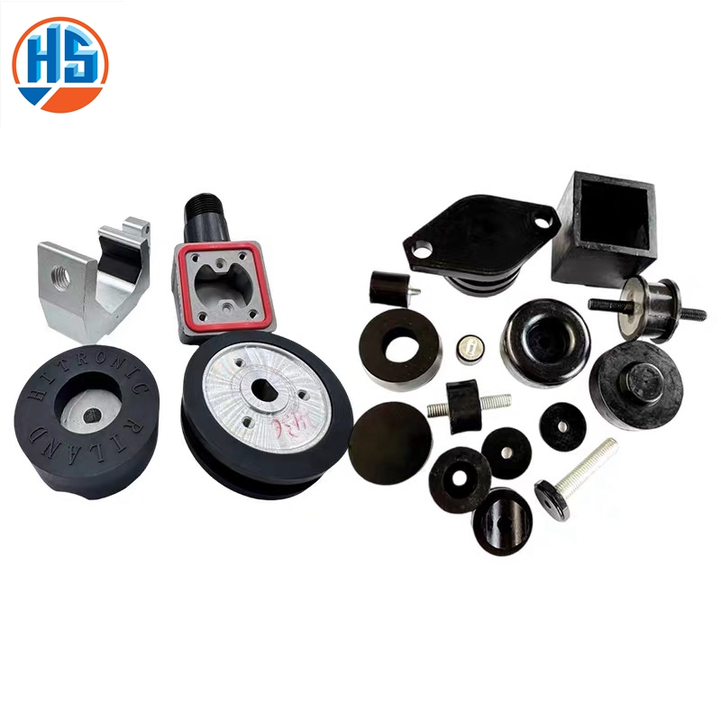 Unión de caucho a metal