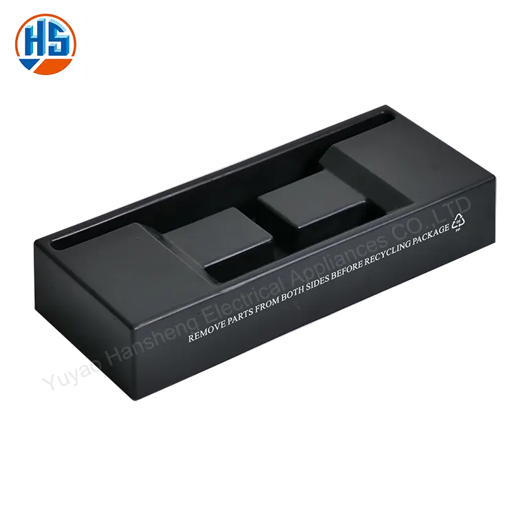 Bandejas de piezas de plástico